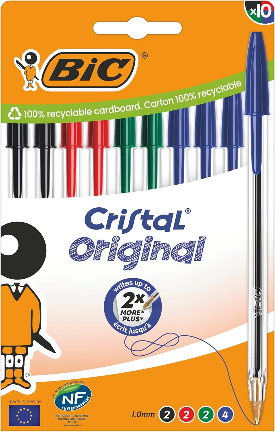 Pack Bolígrafs BIC Cristal Original